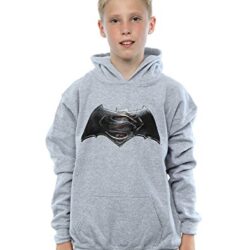 Camiseta de Batman DC Comics Boys v Superman Logo Hoodie 14-15 Years Sport Grey Marca DC Comics
