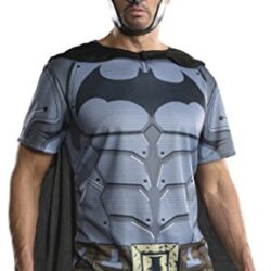 Camiseta de Batman Rubie's Costume Men's Arkham City Adult Top, Multicolor, Large