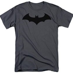 Camiseta de Batman T-- Batman-Hush Logo X-Large,Grey Marca Trevco
