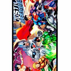 Funda para Celular de Batman Justice League iPhone 8 Plus Batman Superman Wonder Woman Aquaman The Flash Marca HOV Cases