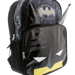 Morral de Batman 16 inch Backpack (Black) Marca Batman