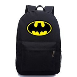 Morral de Batman YOURNELO Leisure DC Comics Marvel Heroes High Capacity Rucksack School Backpack Bookbag (Blac Marca YOURNELO